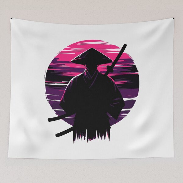 Item preview, Samurai Spirit: Bold Japanese Kanji Art designed and sold by Timegraf.