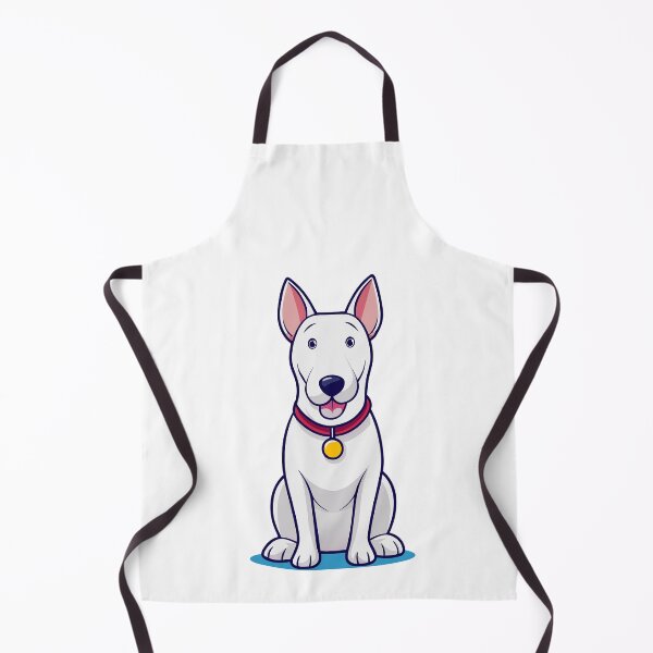 Item preview, Stern Bull Terrier Sitting Proudly designed and sold by iwcus.