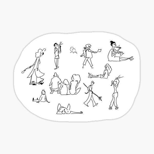 little sienna tourist Sticker