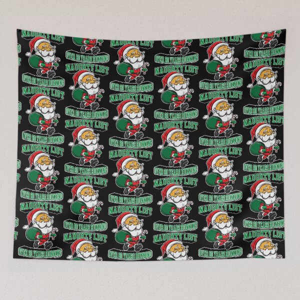 Item preview, Santa Claus, Naughty List Over 80 Years Running designed and sold by eShirtLabs.