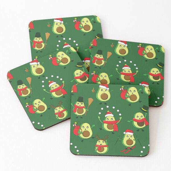 Item preview, ugly christmas avocado santa festive designed and sold by Gossip Rag.