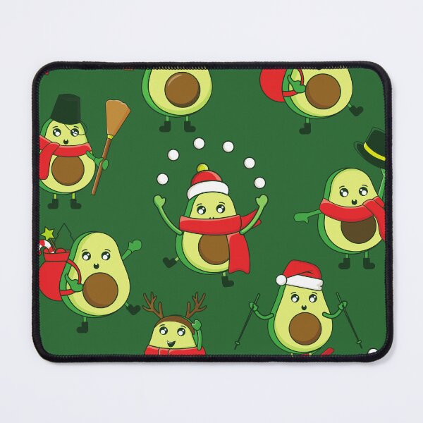 Item preview, ugly christmas avocado santa festive designed and sold by Gossip Rag.