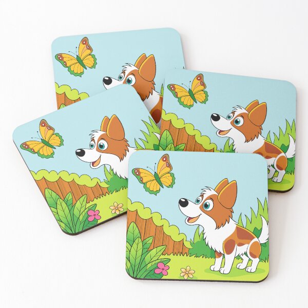 Item preview, Curious Papillon Investigating a Butterfly designed and sold by iwcus.