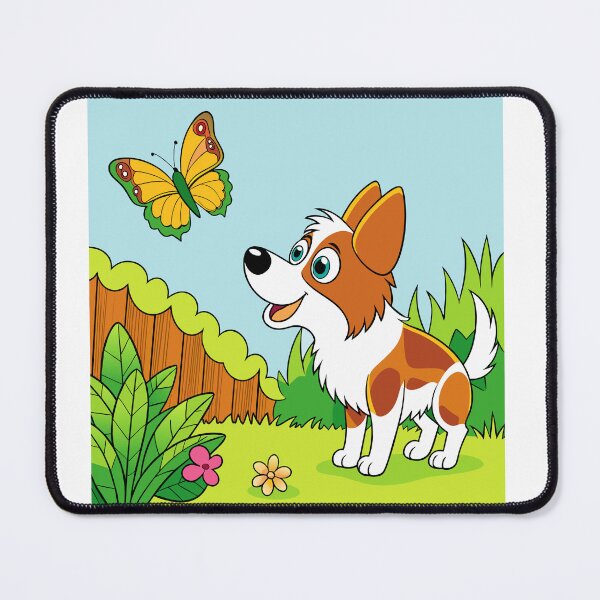 Item preview, Curious Papillon Investigating a Butterfly designed and sold by iwcus.