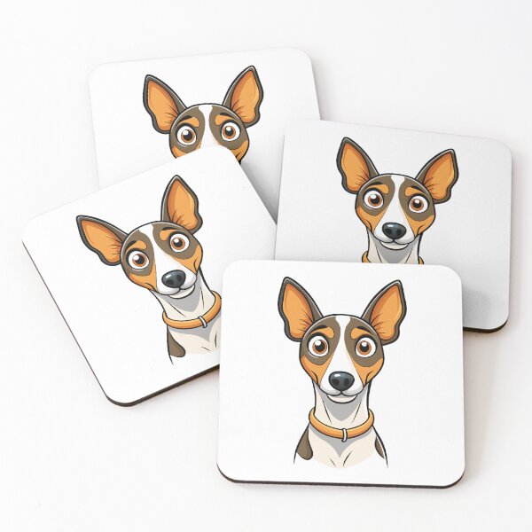 Item preview, Alert Rat Terrier Artwork designed and sold by iwcus.
