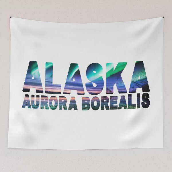 Item preview, ALASKA Aurora Borealis - USA Denali Sunset Talkeetna designed and sold by Adam Gormley.