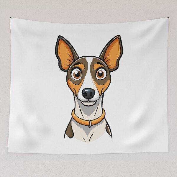 Item preview, Alert Rat Terrier Artwork designed and sold by iwcus.