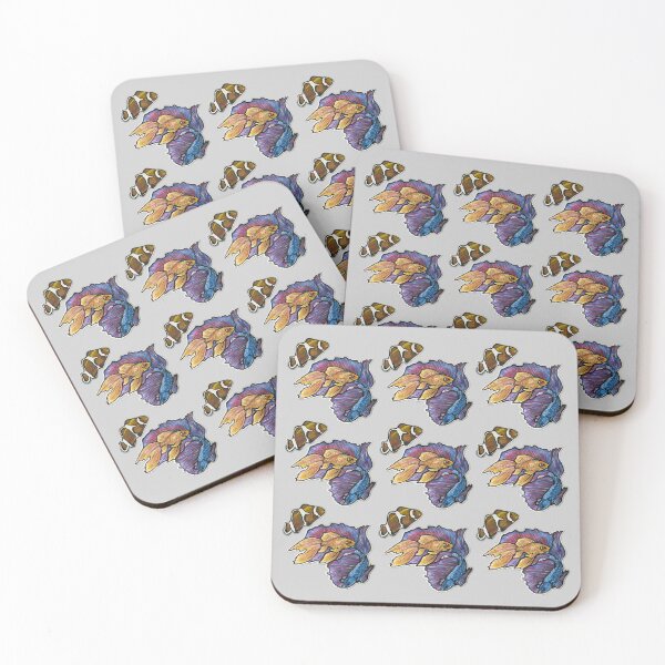 Item preview, Golden Fish, Halfmoon Betta Fish, Clownfish Pattern 1 designed and sold by nastiaart.