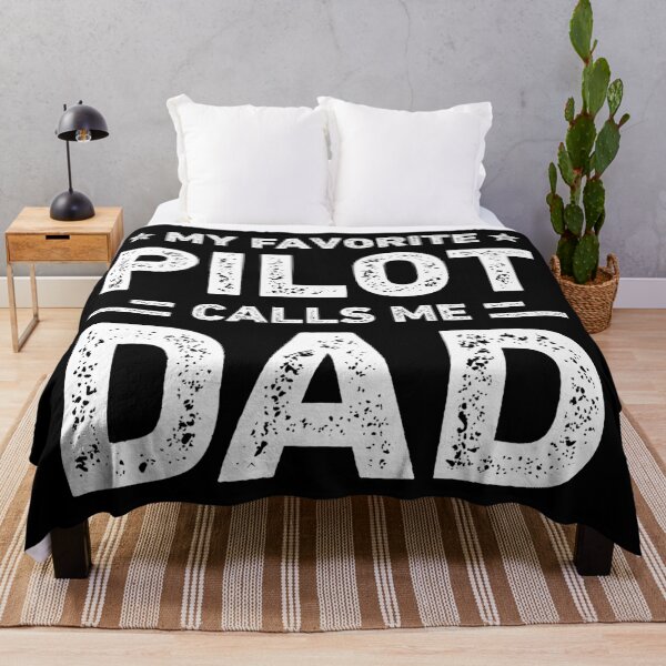 Item preview, My Favorite Pilot Calls Me Dad Vintage Pilot designed and sold by RareBunny.
