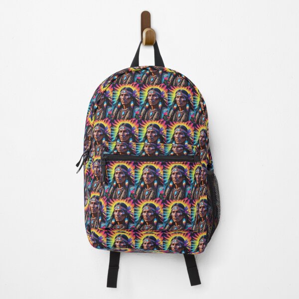 Item preview, Psychedelic Native American Man designed and sold by TheArtOfPat.