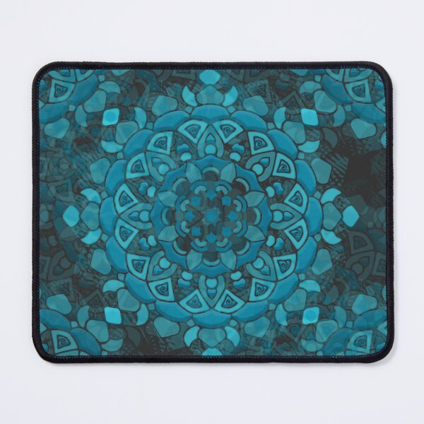 Item preview, Mandala - Lenses 25 - Wild Teal designed and sold by JoanNinjaHen.
