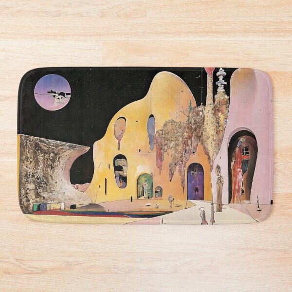 Item preview, A Dali-Inspired Urban Landscape designed and sold by yinyuecreation.