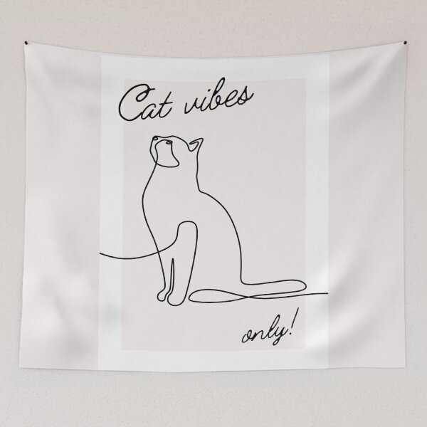 Item preview, Cat vibes only designed and sold by eviolni.