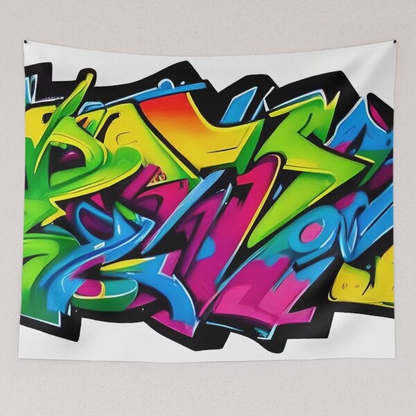 Item preview, Urban Street Art – Bold Abstract Modern Graffiti Design | 361 designed and sold by City Graffix Design Co..