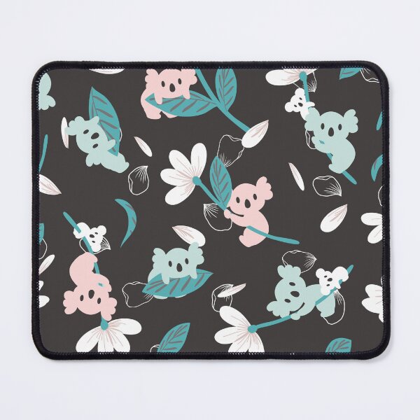 Item preview, Colorful Koala Pattern Cute Animal and Floral Design designed and sold by FlinArt.