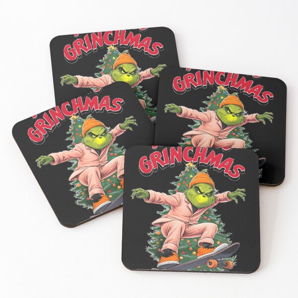 Item preview, Skate into grinchmas  designed and sold by NBCJDesigns.