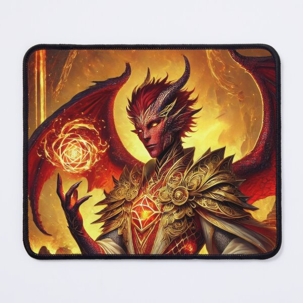 Item preview, Aasimar Red Dragon Sorcerer designed and sold by Johnny MeatShield.