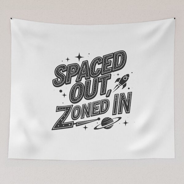 Item preview, Spaced Out and Zoned In Sci-Fi Design designed and sold by Peter Stawicki.