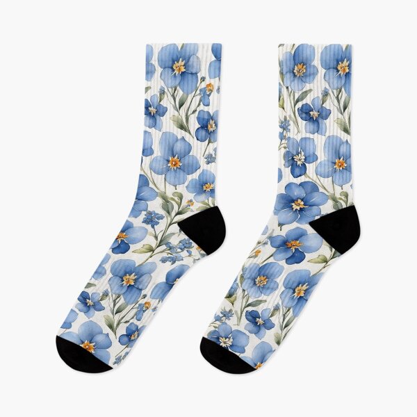 Item preview, Blue Flowers designed and sold by Victoria Riabov.