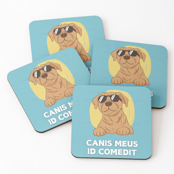 Item preview, Funny Latin Classroom Sign - Canis Meus Id Comedit - My Dog Ate It - Latin Teacher Gift designed and sold by Sophie’s Tees.