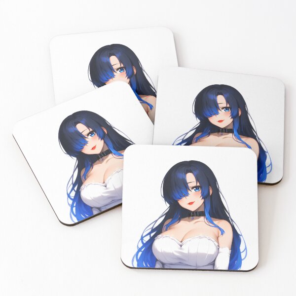 Item preview, Anime Girl Blue Hair designed and sold by HakiVisions.