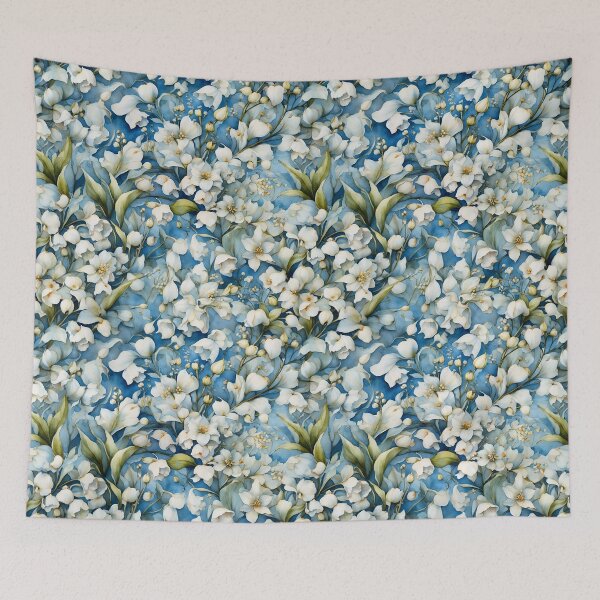Item preview, Blue Flowers designed and sold by Victoria Riabov.