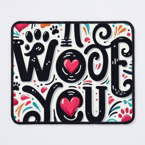 Item preview, I Woof You designed and sold by ORNIXA.