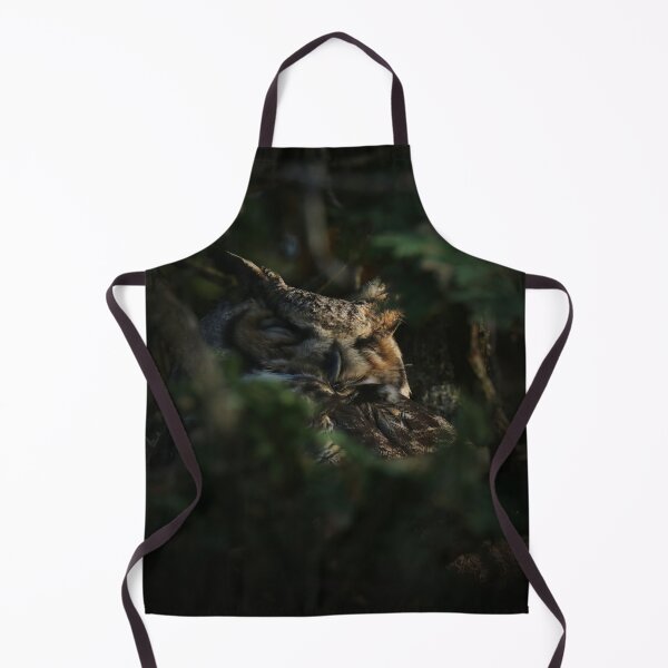 Item preview, Great horned owl sleeping designed and sold by locustgirl.
