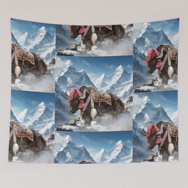 Item preview, Trekking in the Himalayas designed and sold by SublimeStuffArt.
