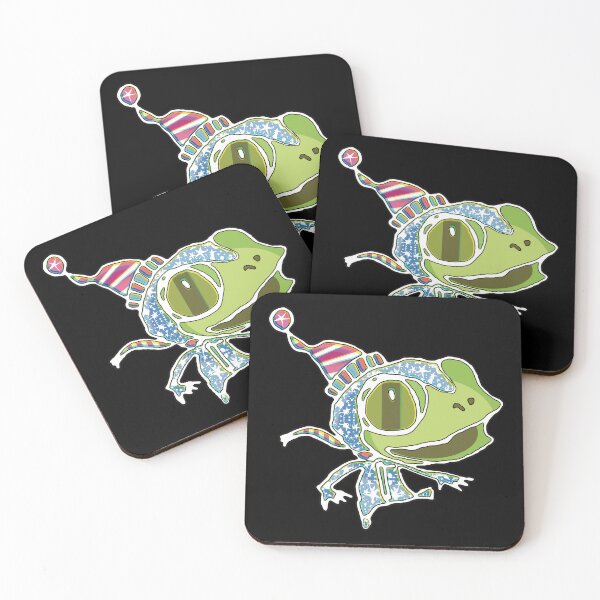 Item preview, Happy Festive Frog designed and sold by Rickybrook.