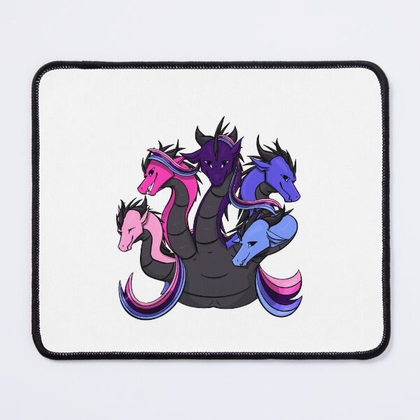 Item preview, Omnisexual Pride Dragon/Hydra designed and sold by Dusky Doodles.