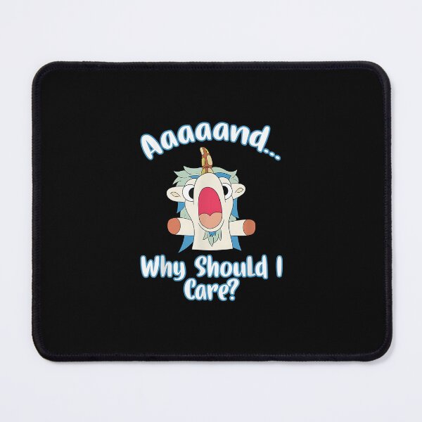 Item preview, And Why Should I Care? Funny Sarcastic Unicorn Gifts designed and sold by thompsonui.