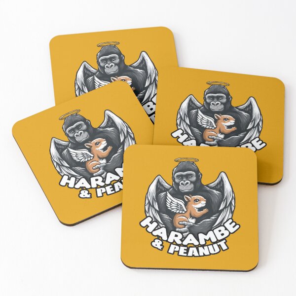 Item preview, Harambe and Peanut - Angels in Heaven designed and sold by Nostalgia Busters.
