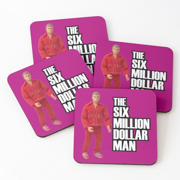 Item preview, The Six Million Dollar Man Action Figure designed and sold by Küng Fu Bubble Gum.