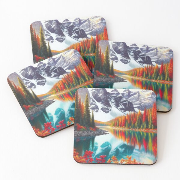 Item preview, The reflection of the mountains in autumn designed and sold by TopSprint.