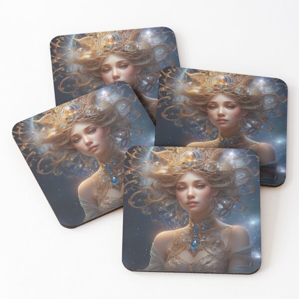 Item preview,   A Cosmic Portrait of Celestial Elegance designed and sold by KilianSzmid.