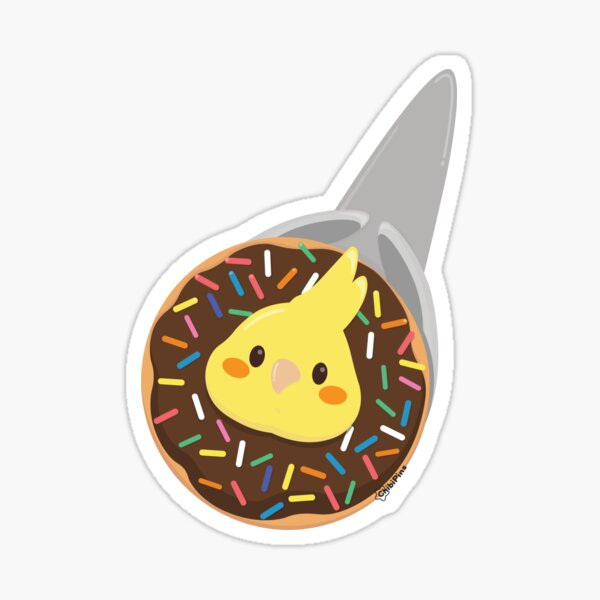 Donut Tiel Sticker