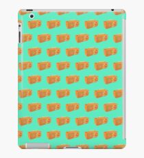Vinilo o funda para iPad "Classic Retro Vintage Atlas Radio Pattern Orange Green"