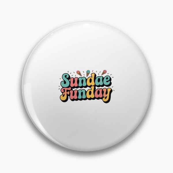 Item preview, Sundae Funday Colorful Typography Design designed and sold by Peter Stawicki.