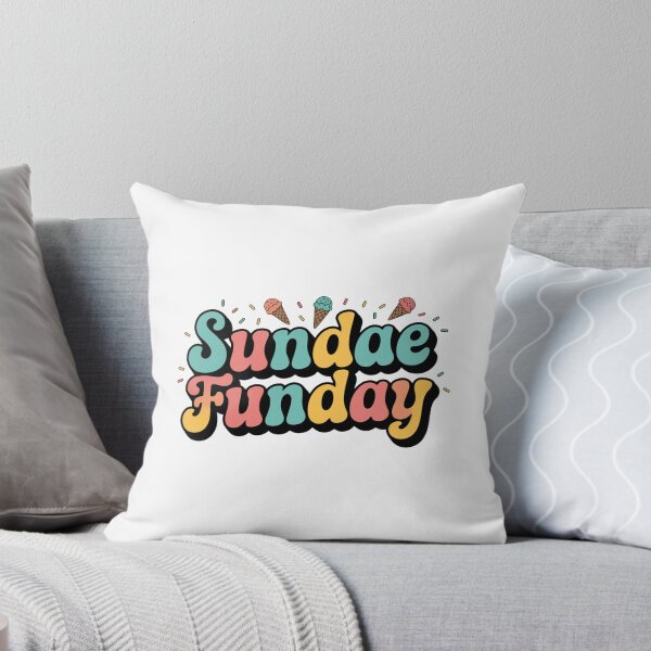 Item preview, Sundae Funday Colorful Typography Design designed and sold by Peter Stawicki.