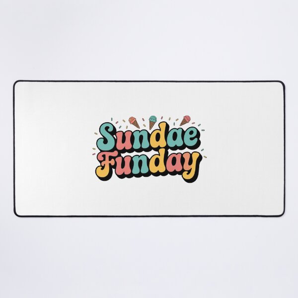 Item preview, Sundae Funday Colorful Typography Design designed and sold by Peter Stawicki.