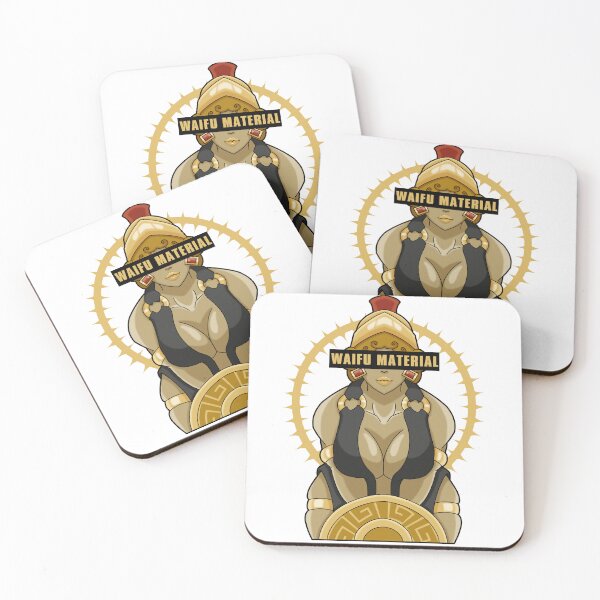 Item preview, Material de waifu Atenea designed and sold by MisfitMusica.
