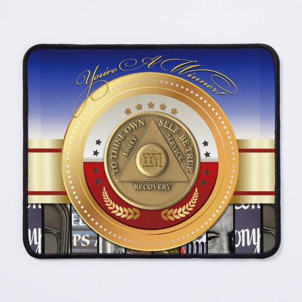 Item preview, 26 Year AA Anniversary Coin You're A Winner Award designed and sold by ApexDesigners.