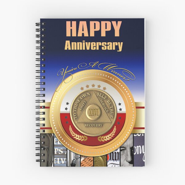 Item preview, 26 Year AA Anniversary Coin You're A Winner Award designed and sold by ApexDesigners.