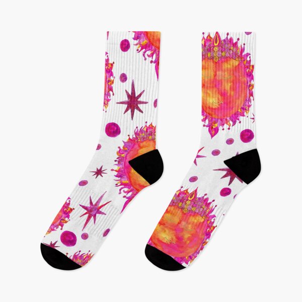 Item preview, Buddha Sun and Stars-Firey Fuchsia designed and sold by deblevart.