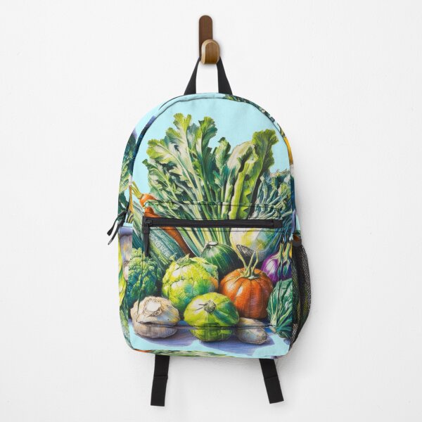 Item preview, A drawing of a variety of vegetables including broccoli, carrots, and squash designed and sold by PWDigitalArt.
