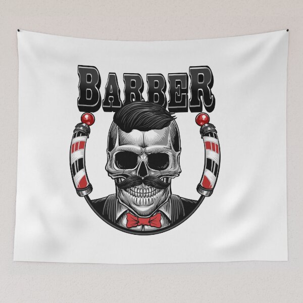 Item preview, Skull Barbershop designed and sold by Nick Studio.