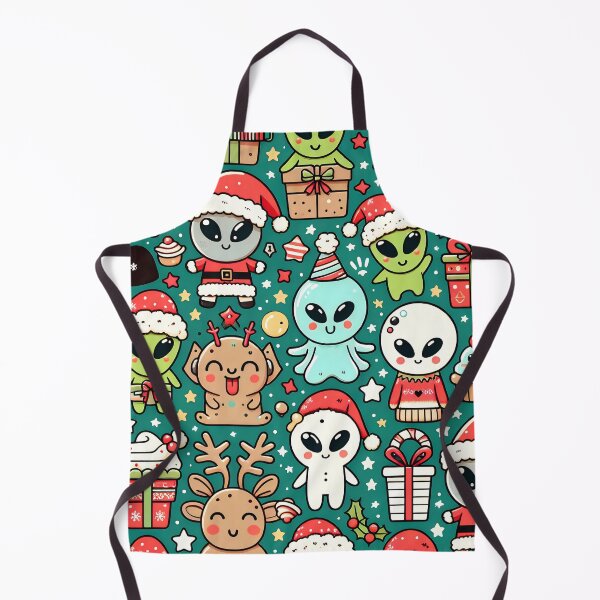 Item preview, Christmas Alien Pattern designed and sold by Travelcases.