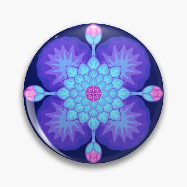 Item preview, Glowing Lotus Mandala designed and sold by AletaniAcklay.