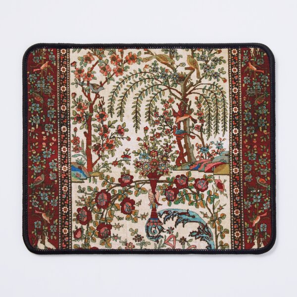 Item preview, Antique Persian Paradise Garden Rug Print designed and sold by Vicky Brago-Mitchell®.